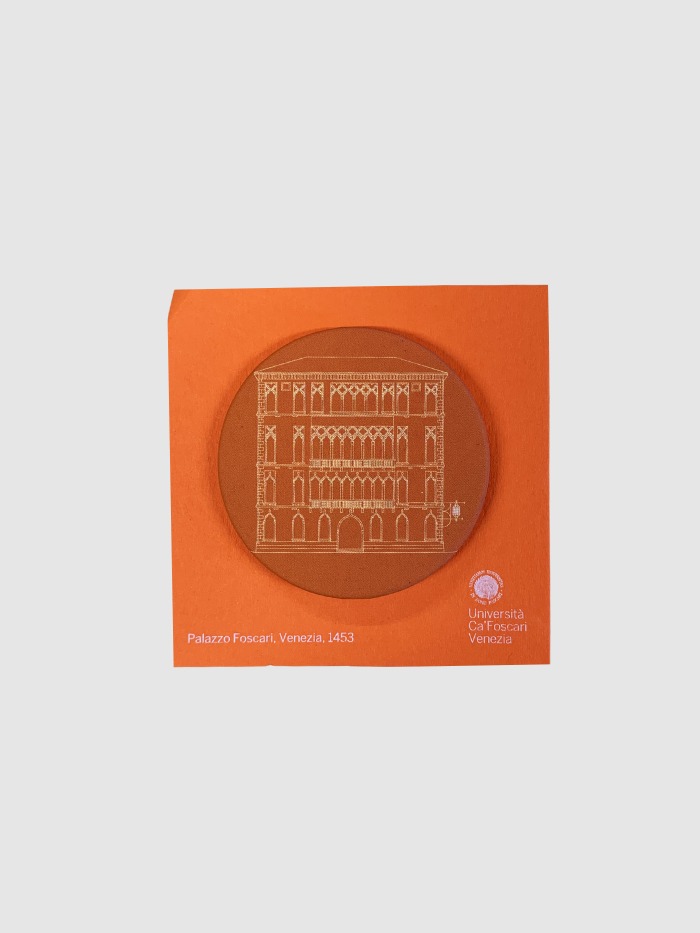 Magnete con cartoncino "Palazzo Foscari" by Macro Milano - "Palazzo Foscari" illustration Magnet by Macro Milano - immagine 8