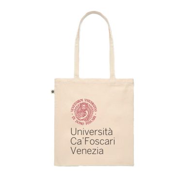 Tote bag tela beige logo piccolo