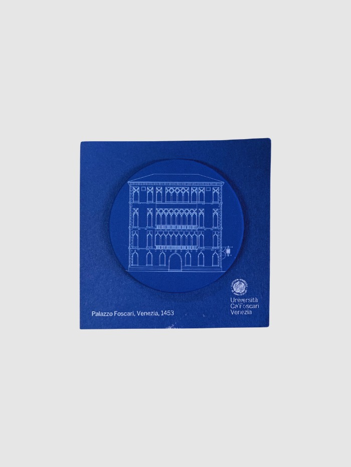 Magnete con cartoncino "Palazzo Foscari" by Macro Milano - "Palazzo Foscari" illustration Magnet by Macro Milano - immagine 6