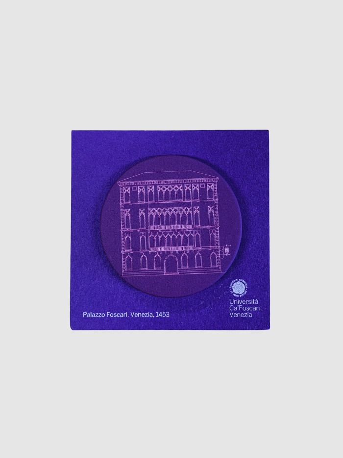 Magnete con cartoncino "Palazzo Foscari" by Macro Milano - "Palazzo Foscari" illustration Magnet by Macro Milano - immagine 9