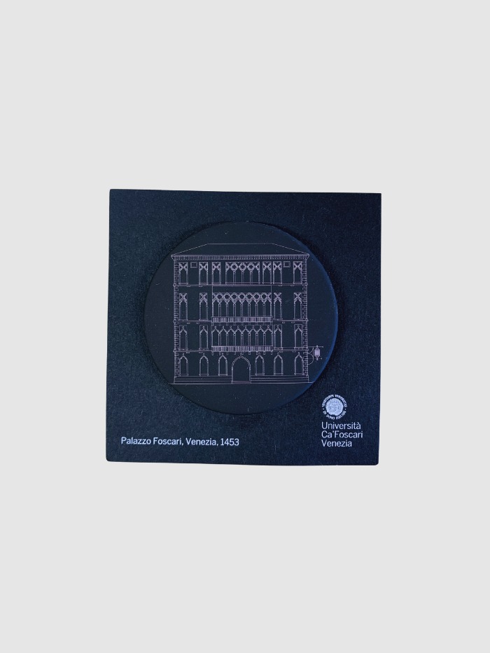Magnete con cartoncino "Palazzo Foscari" by Macro Milano - "Palazzo Foscari" illustration Magnet by Macro Milano - immagine 7