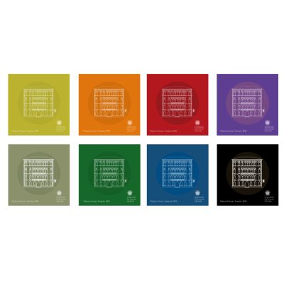 Magnete con cartoncino Illustrazione Palazzo Foscari - Palazzo Foscari illustration magnet