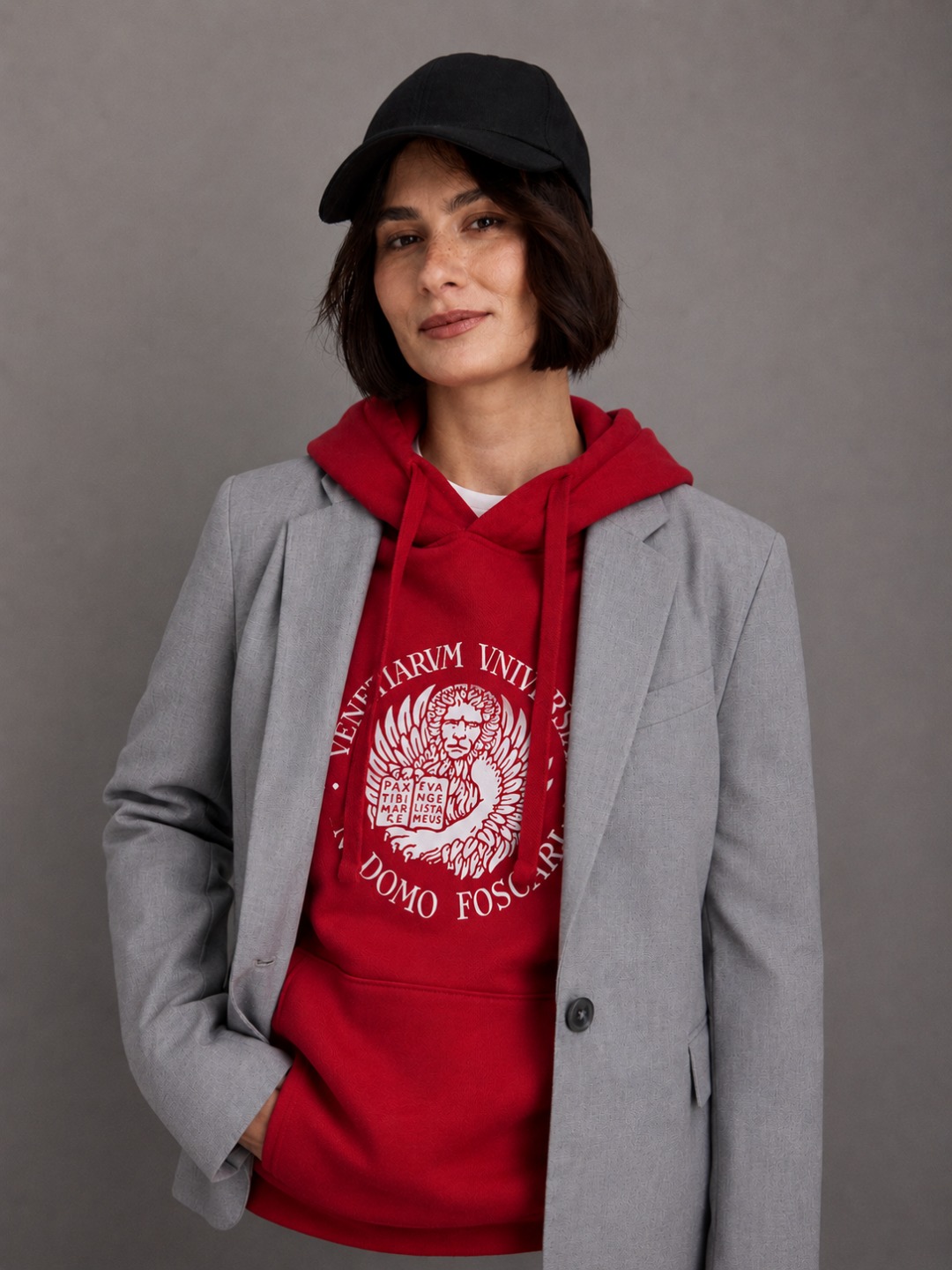 Felpa con cappuccio by OVS Rossa - Red Hoodie by OVS - Image 5